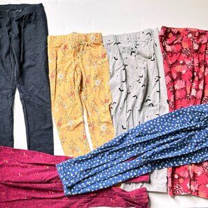 Girl Leggings bundle 6-7 years